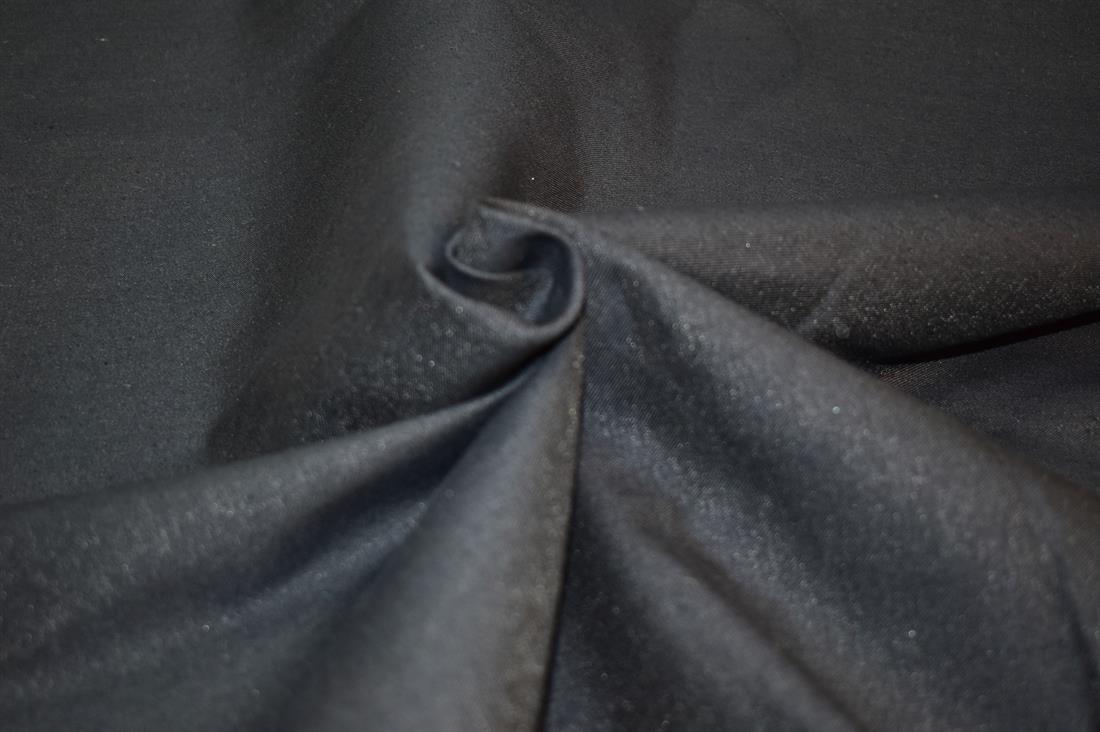 Black Plain Polyester Fabric