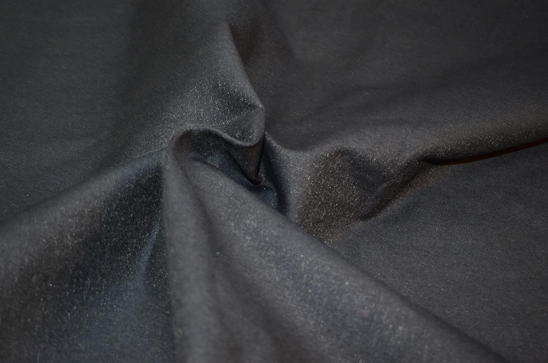 Black Plain Polyester Fabric