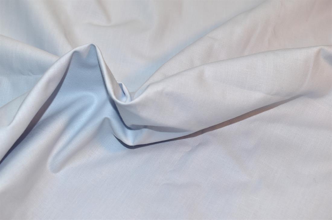 Light Blue Plain Polyester Fabric
