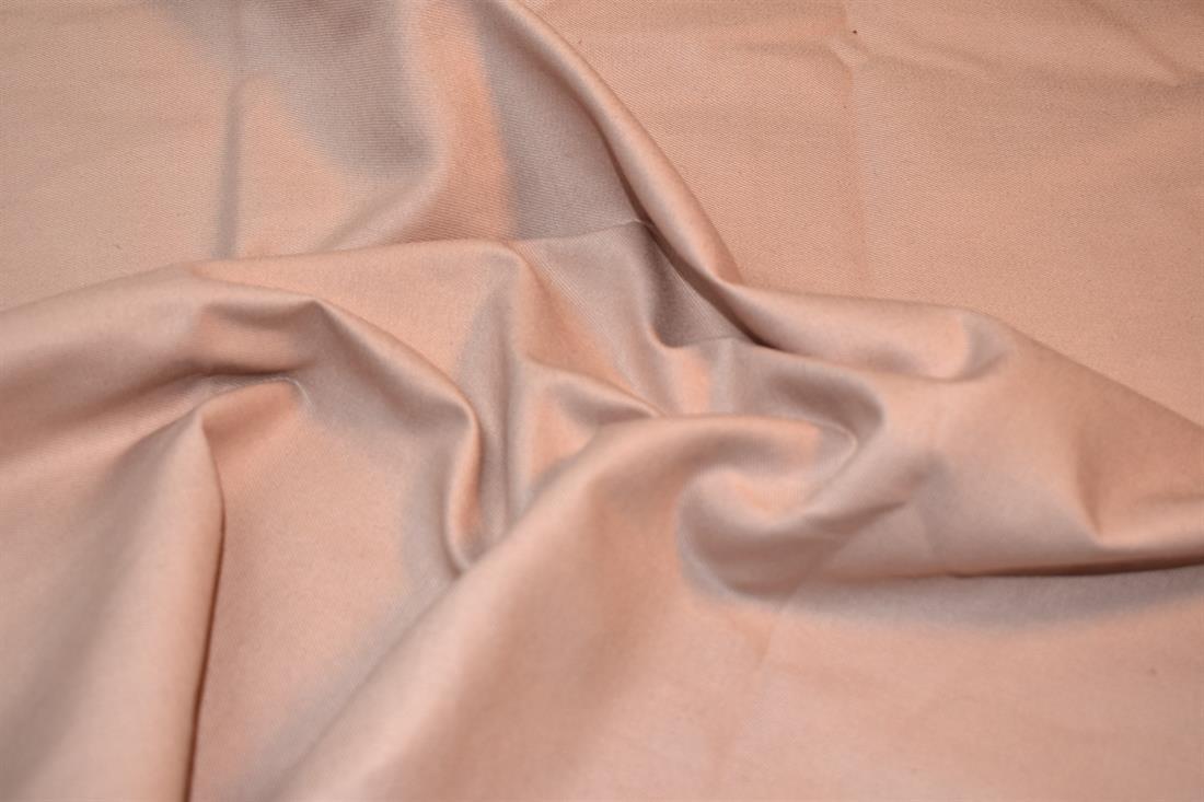 Dusky Pink Plain Polyester Fabric