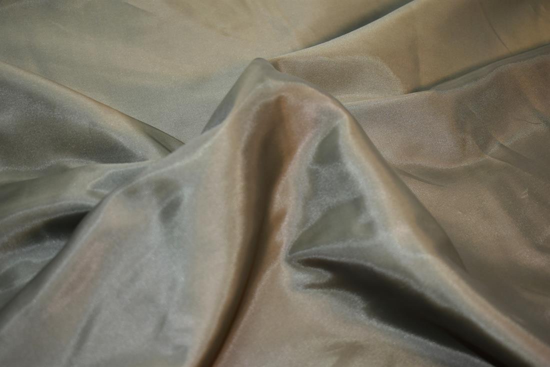 Olive Plain Polyester Taffeta Lining Fabric