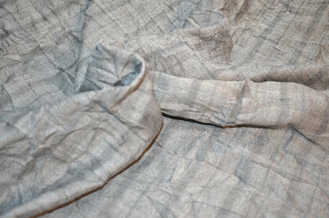 Light Grey Printed Polyester Fabric