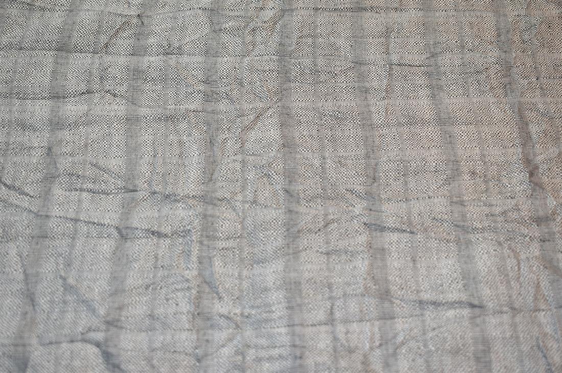 Light Grey Printed Polyester Fabric