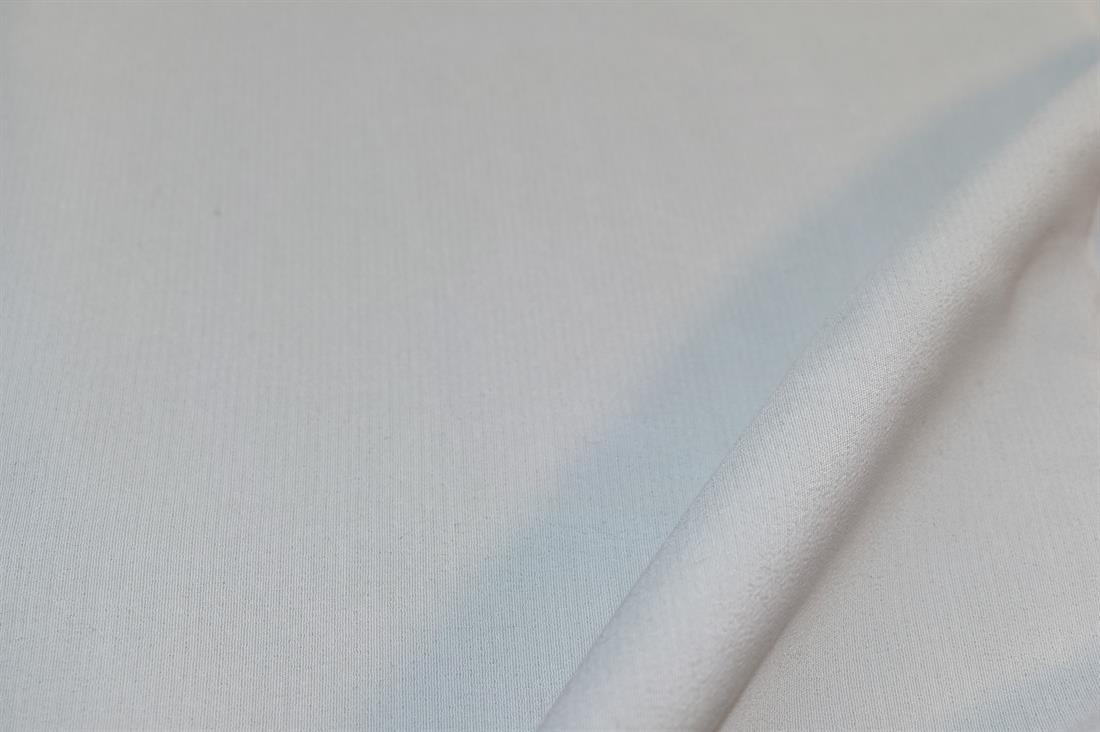 Silver Plain Polyester Fabric