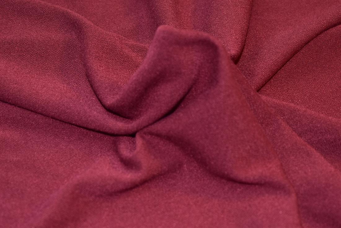 Wine Plain Polyester Jersey Fabric