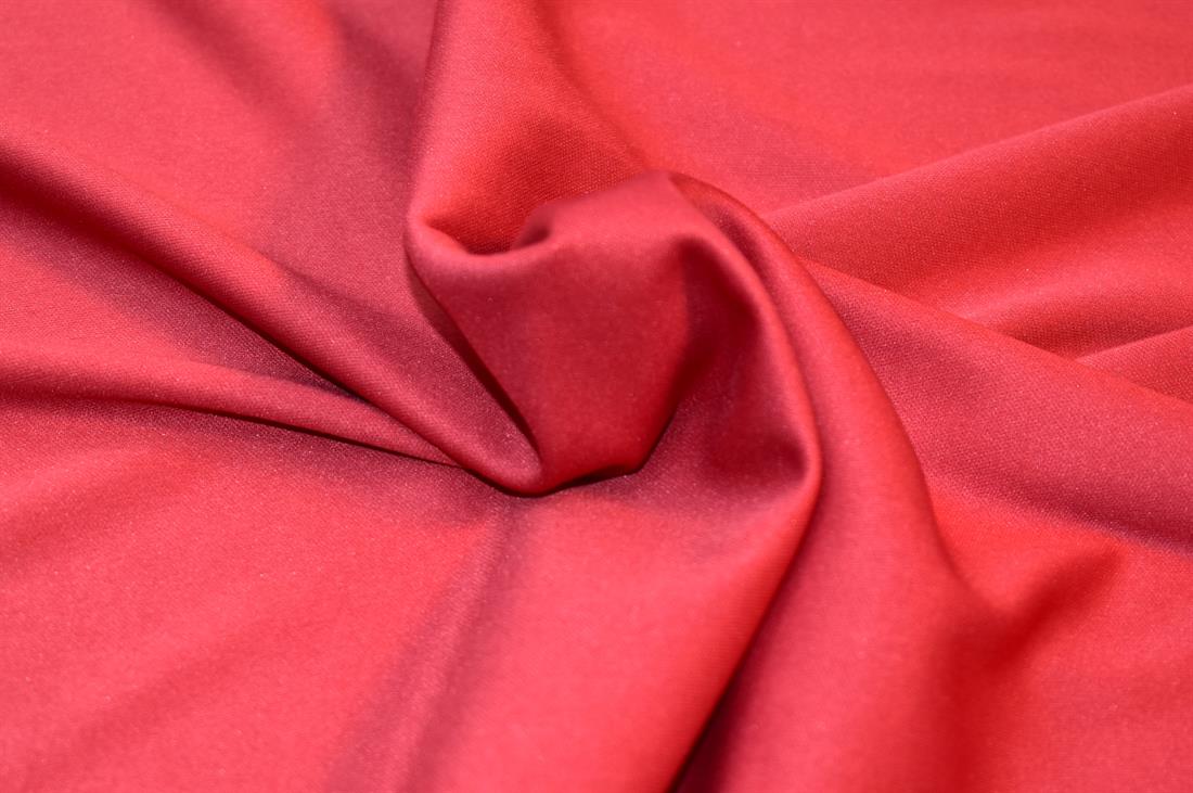 Maroon Plain Polyester Jersey Fabric