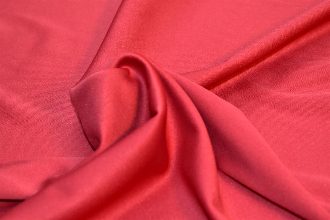 Maroon Plain Polyester Jersey Fabric