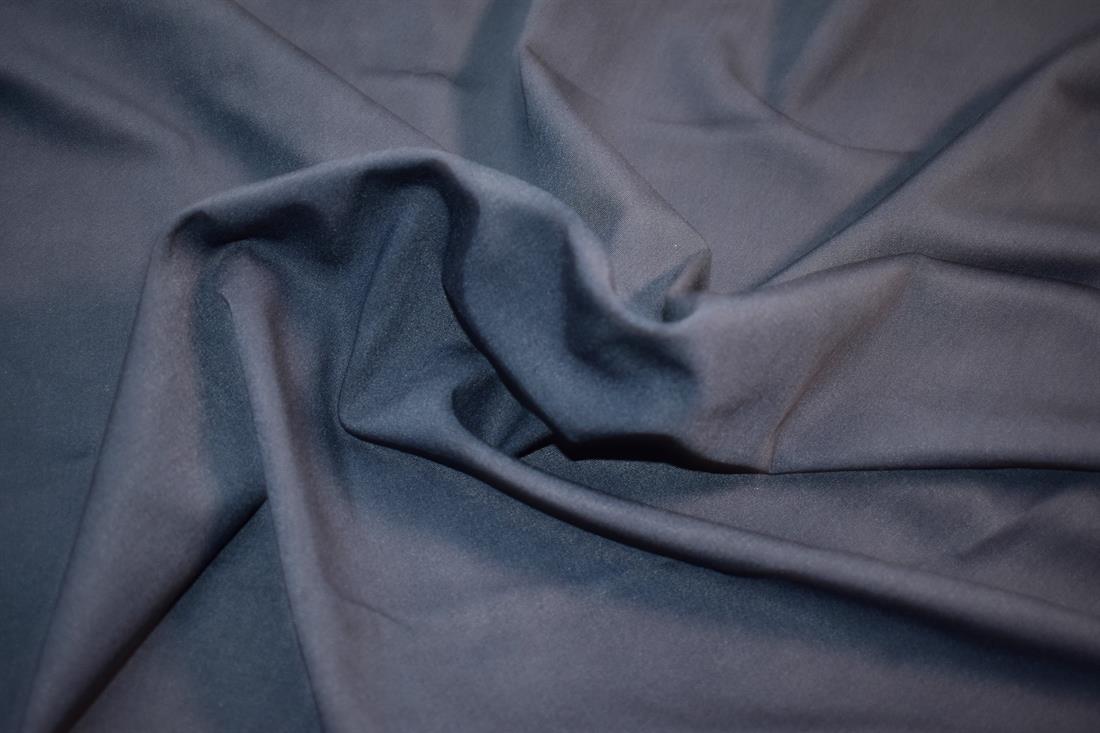 Navy Plain Polyester Fabric