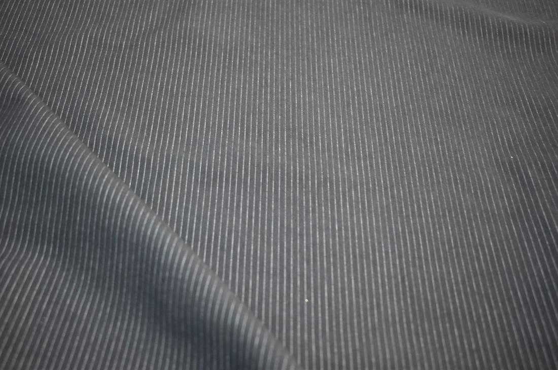 Black Strips Polyester Jersey Fabric