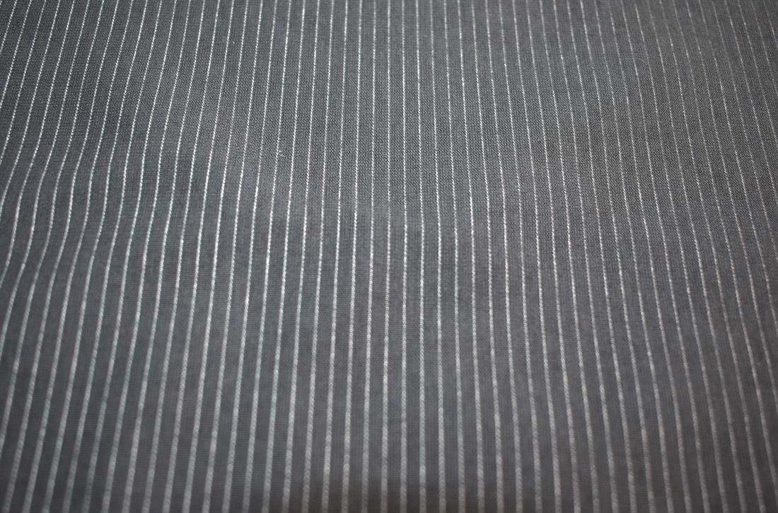 Black Strips Polyester Jersey Fabric