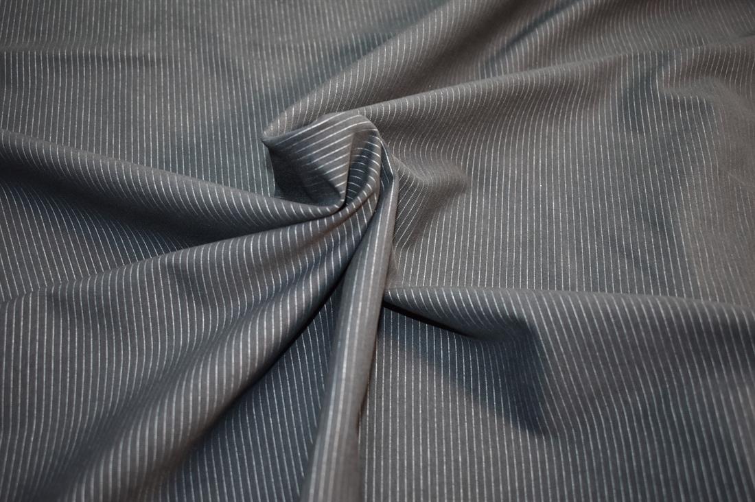 Black Strips Polyester Jersey Fabric