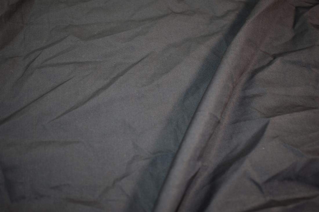 Black Plain Polyester Fabric
