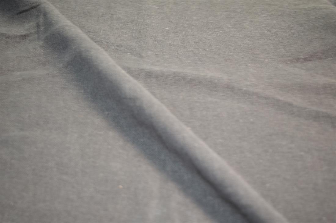 Dark Grey Plain Polyester Fabric