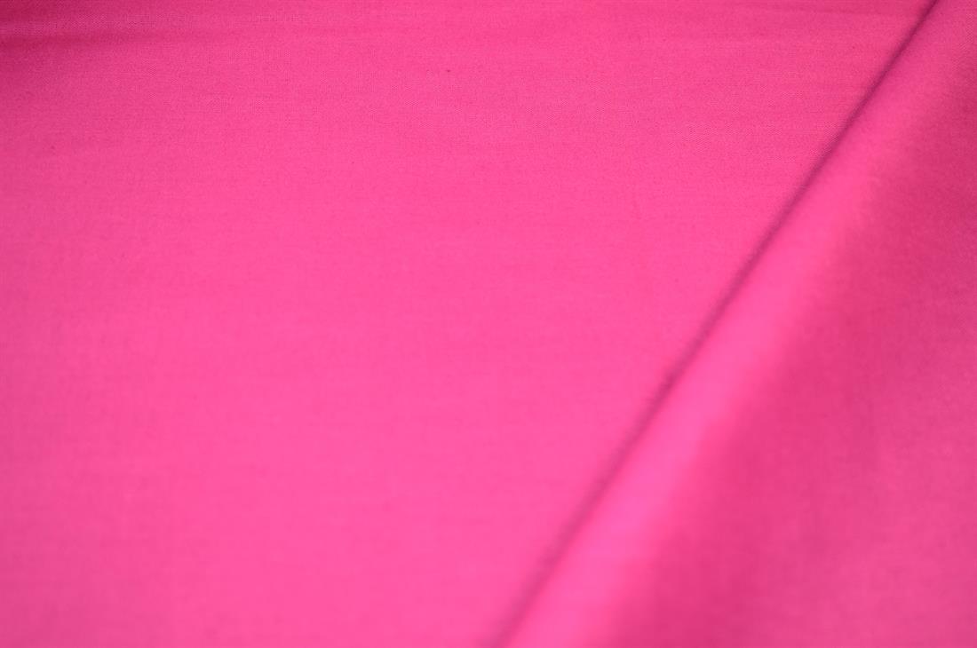 Cerise Plain Polyester Cotton Fabric