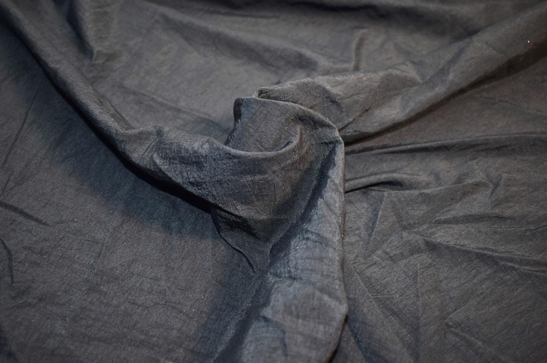 Black Plain Polyester Fabric