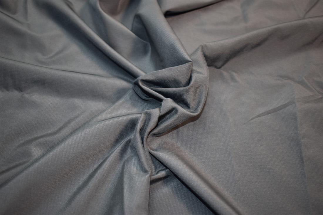 Dark Grey Plain Polyester Fabric