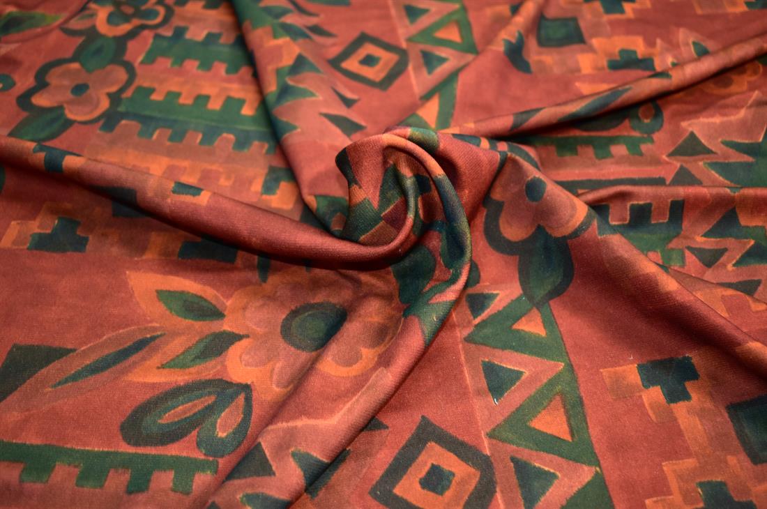 Printed Polyester Jersey Fabric