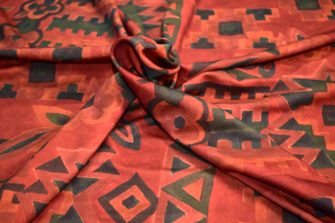 Printed Polyester Jersey Fabric
