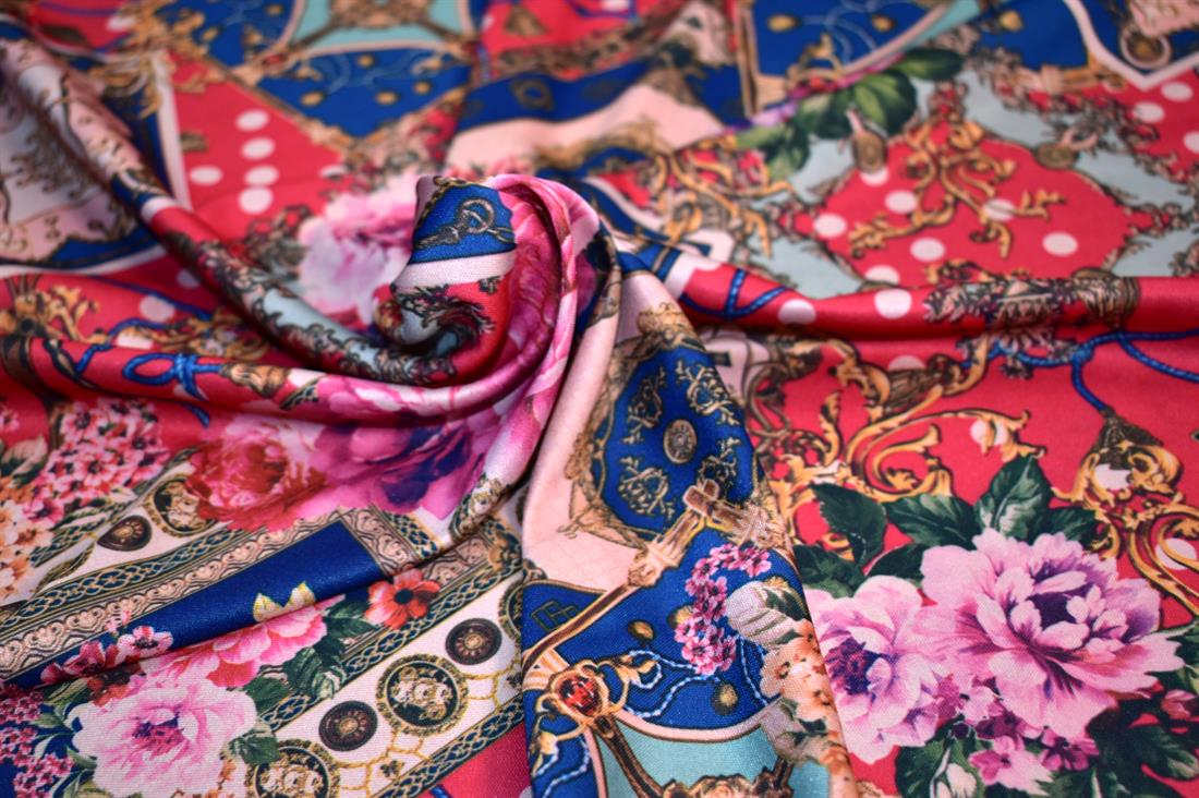 Printed Polyester Jersey Fabric