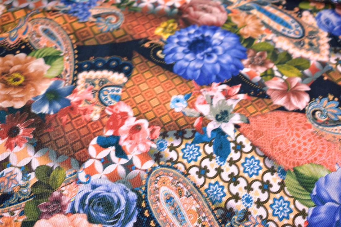 Printed Polyester Jersey Fabric