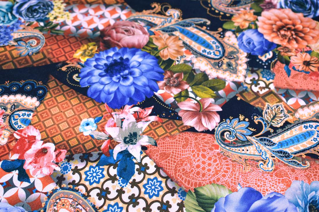 Printed Polyester Jersey Fabric