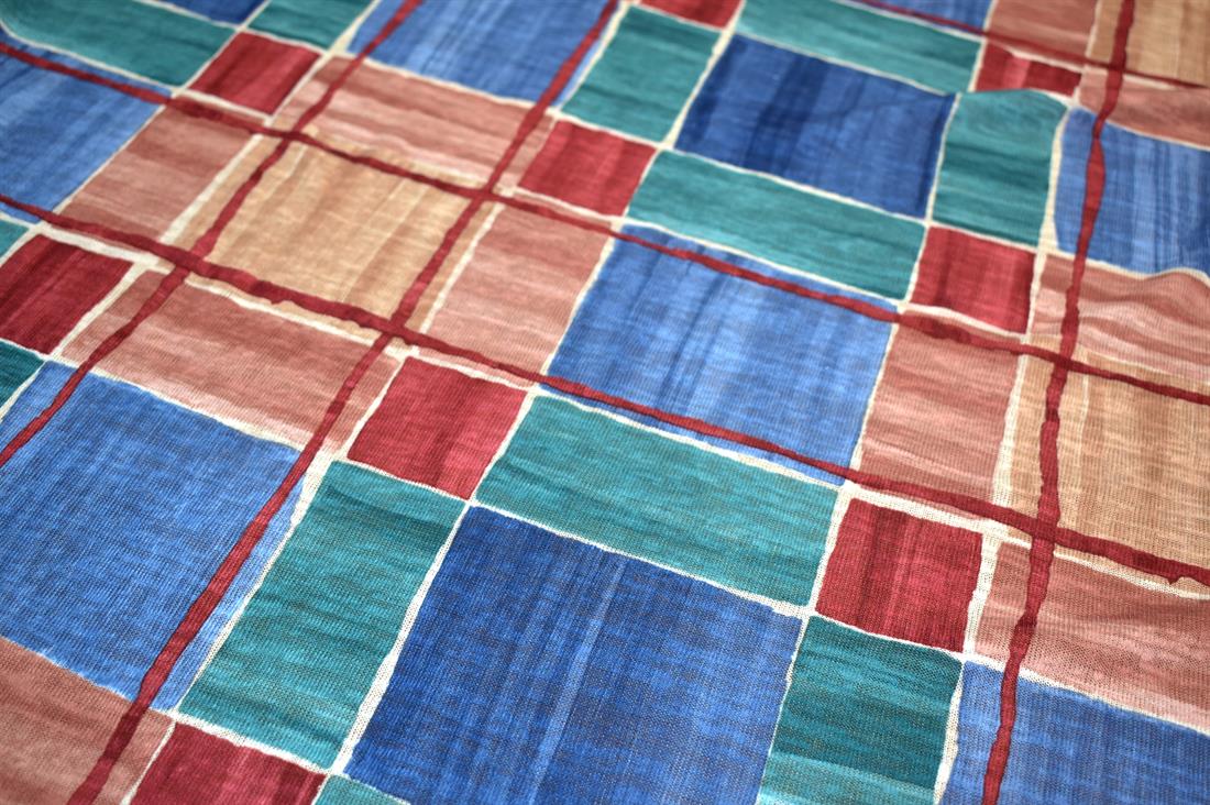 Printed Polyester Jersey Fabric