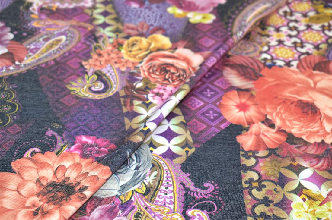 Printed Polyester Jersey Fabric