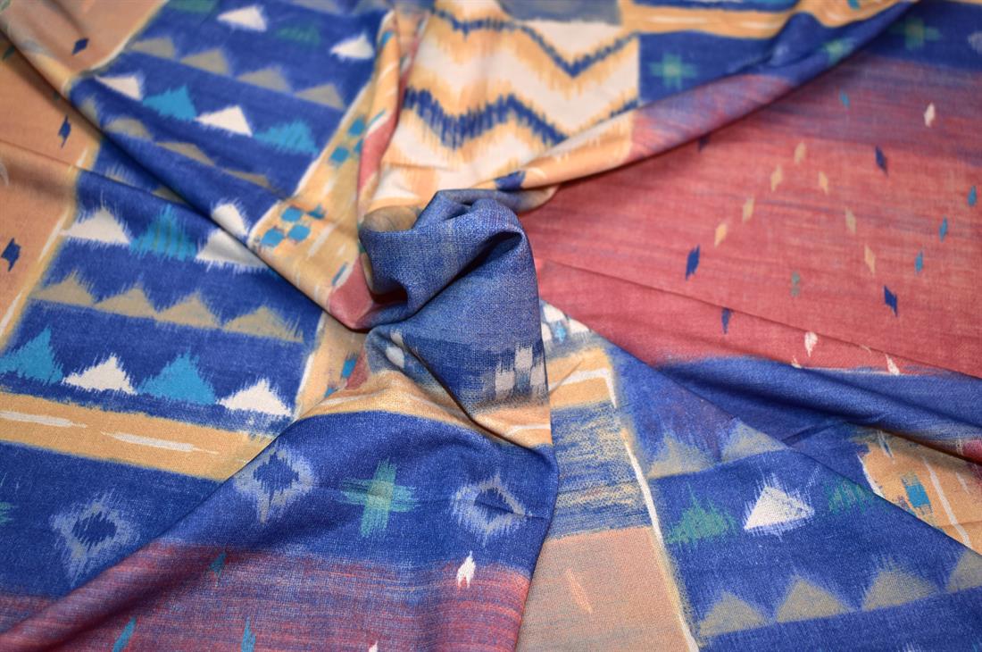 Printed Polyester Jersey Fabric