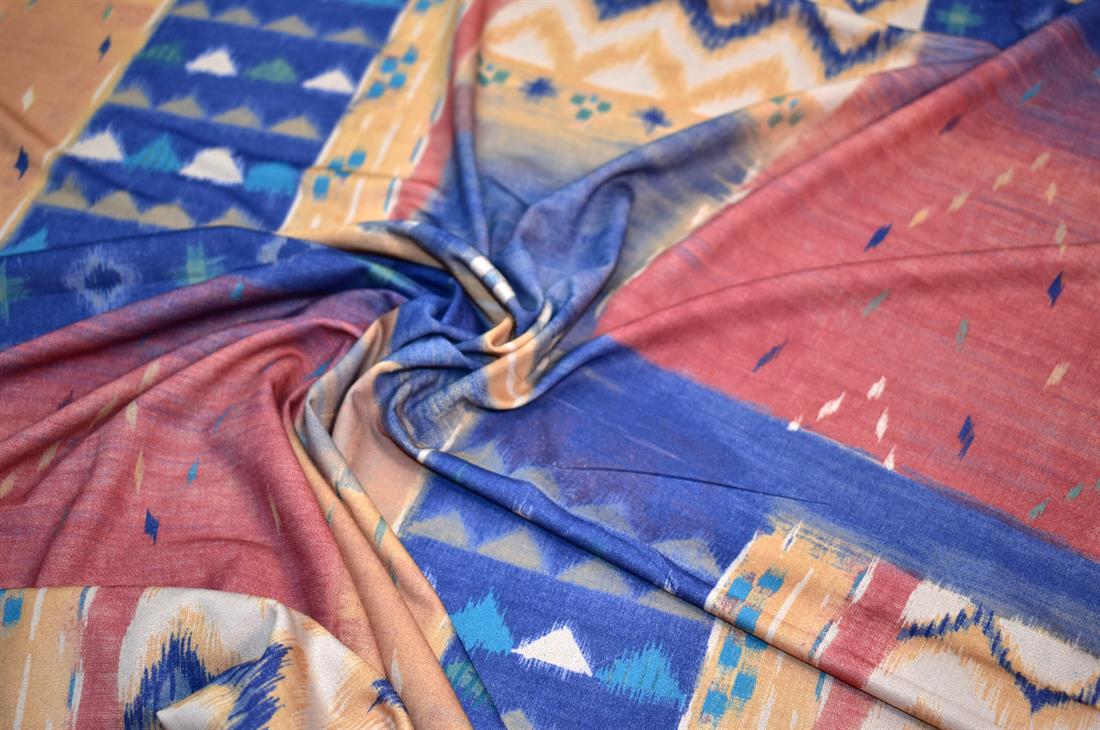 Printed Polyester Jersey Fabric