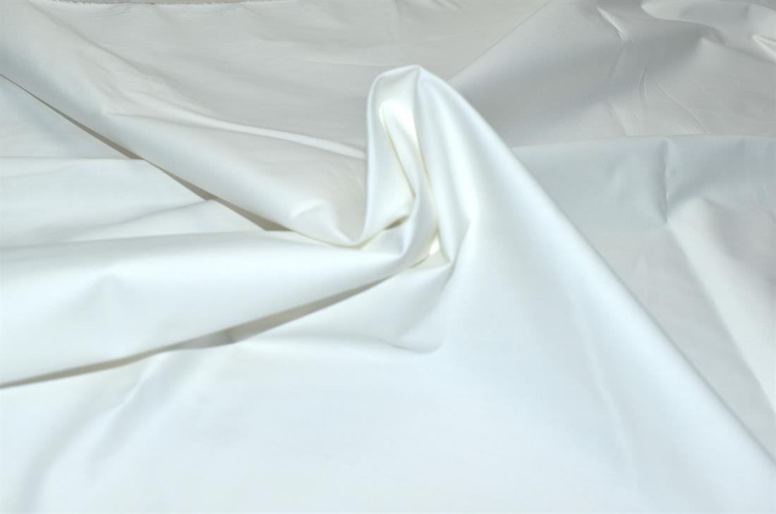 White Plain Polyester Cotton Fabric