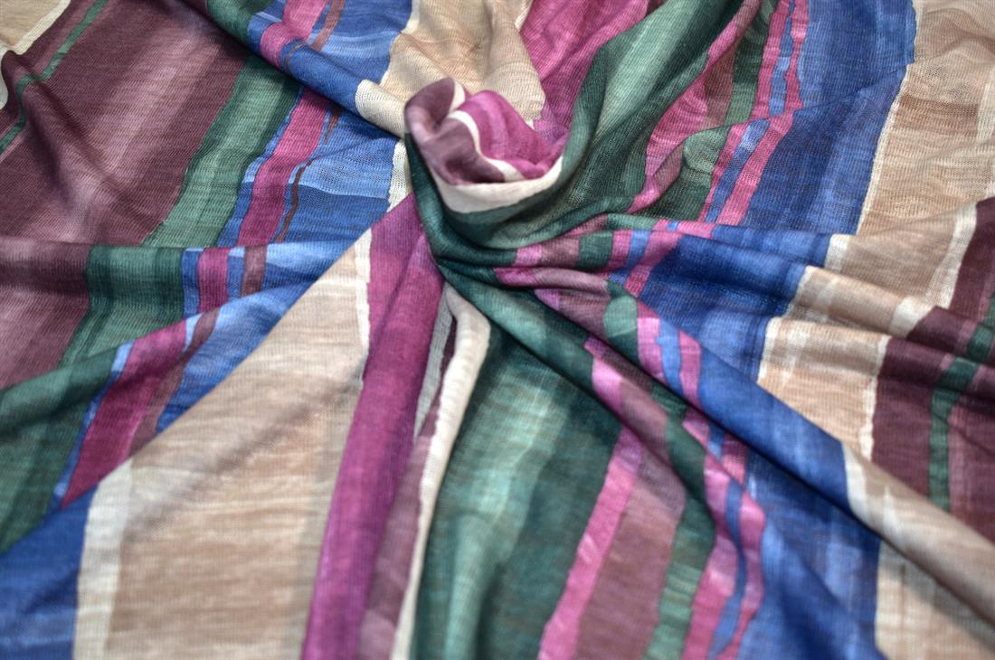 Printed Polyester Jersey Fabric