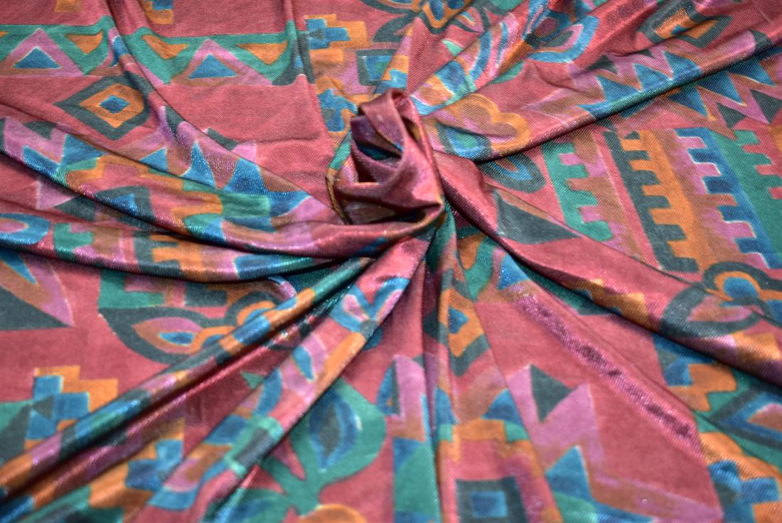 Printed Polyester Jersey Fabric