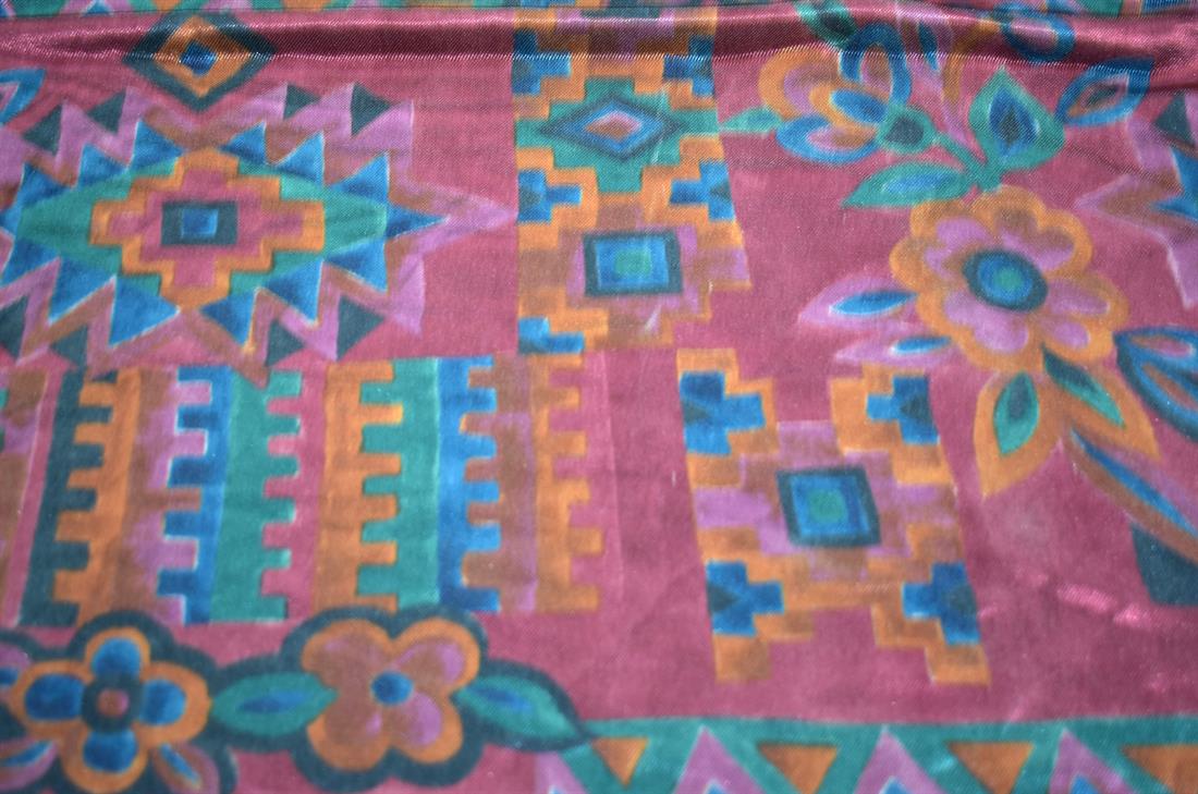 Printed Polyester Jersey Fabric