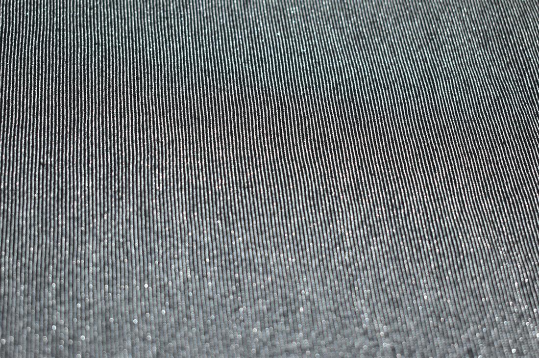 Charcoal Printed Polyester Jersey Fabric