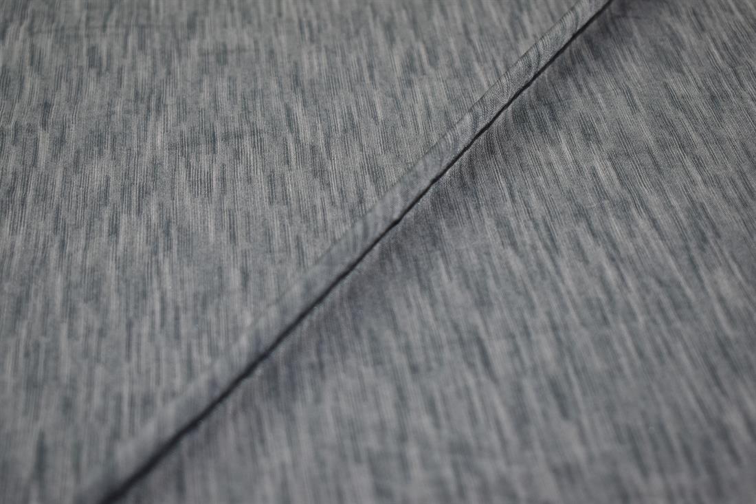 Charcoal Polyester Jersey Fabric