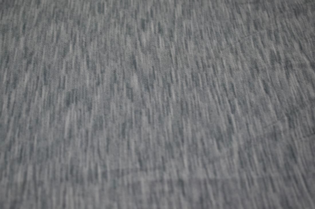 Charcoal Polyester Jersey Fabric