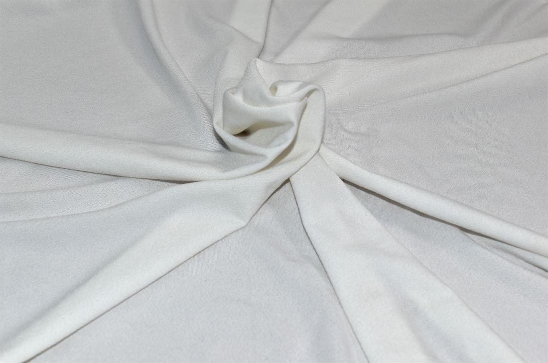 Ivory Printed Polyester Jersey Fabric