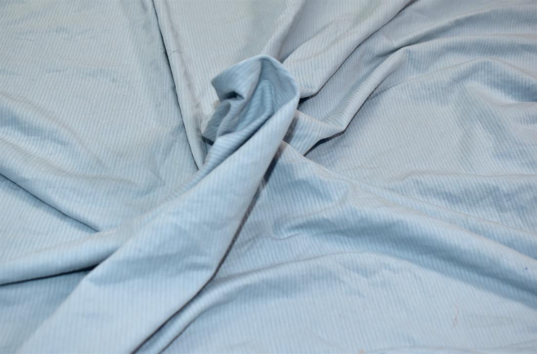 Baby Blue Polyester Jersey Fabric