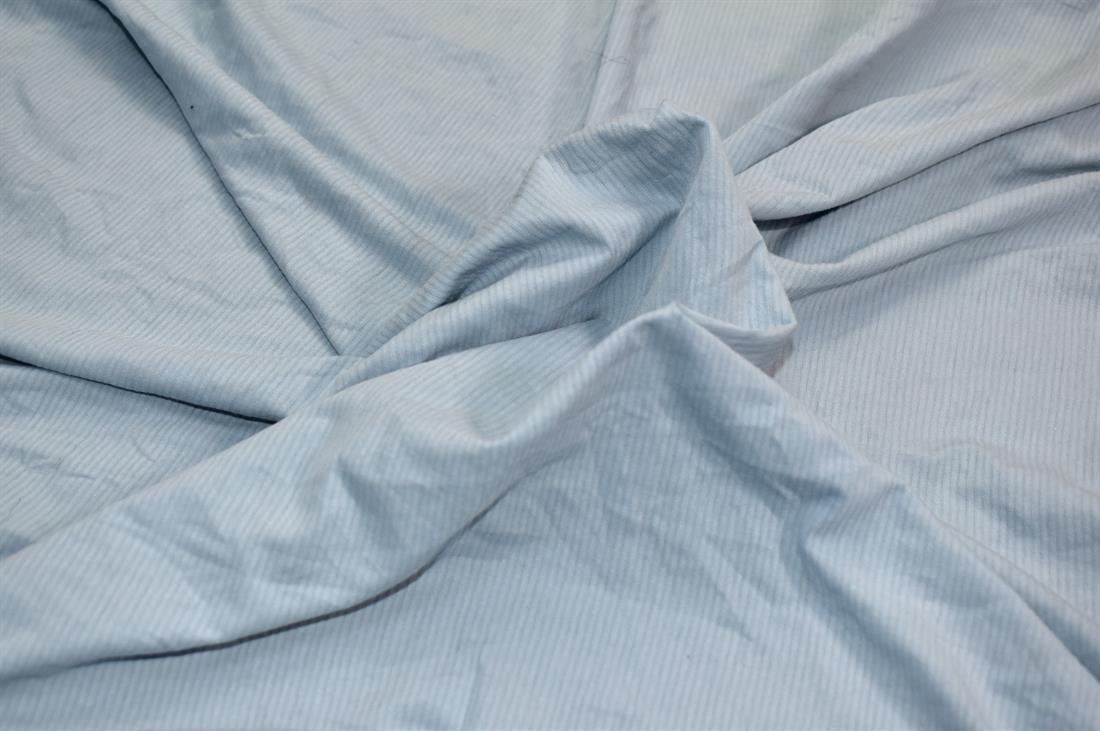 Baby Blue Polyester Jersey Fabric