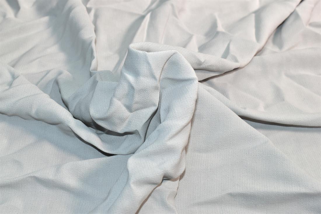 Silver Polyester Jersey Fabric