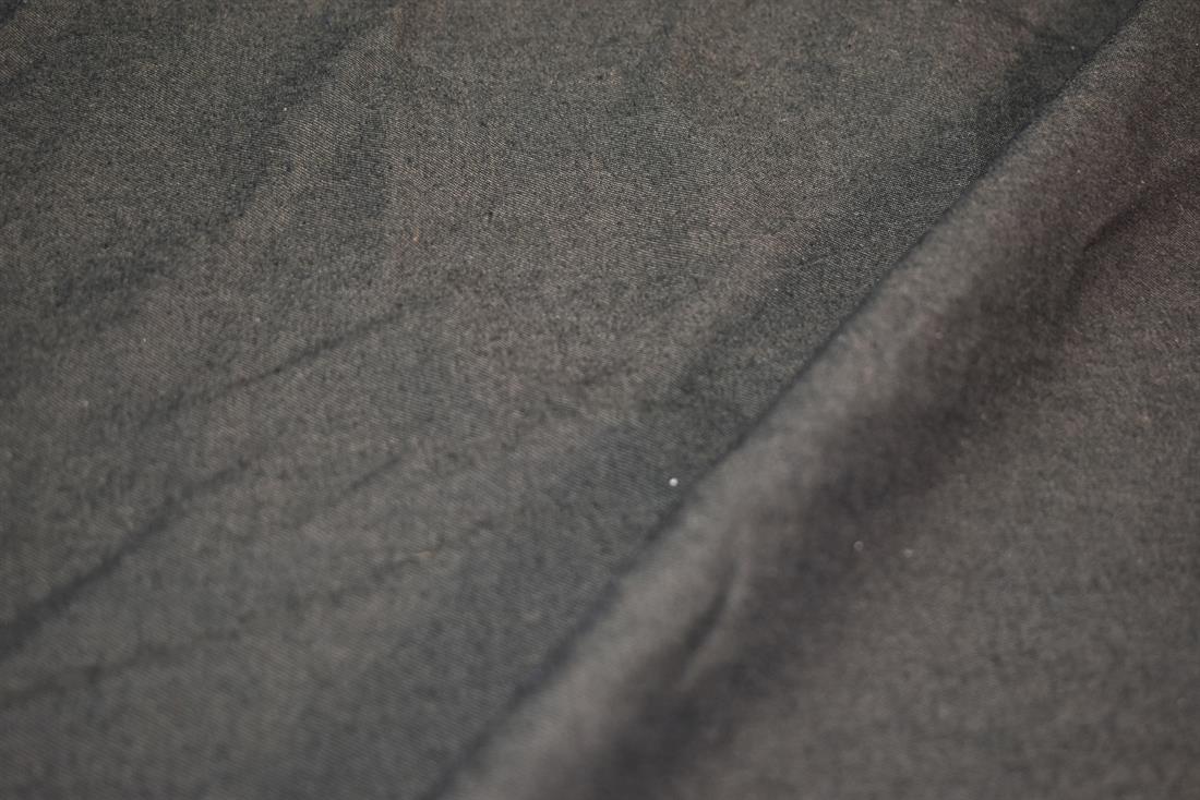 Chocolate Brown Plain Polyester Fabric