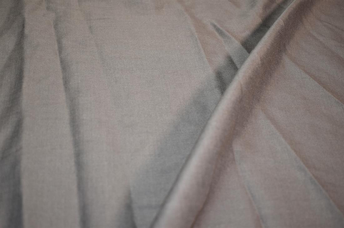 Beige Plain Polyester Fabric