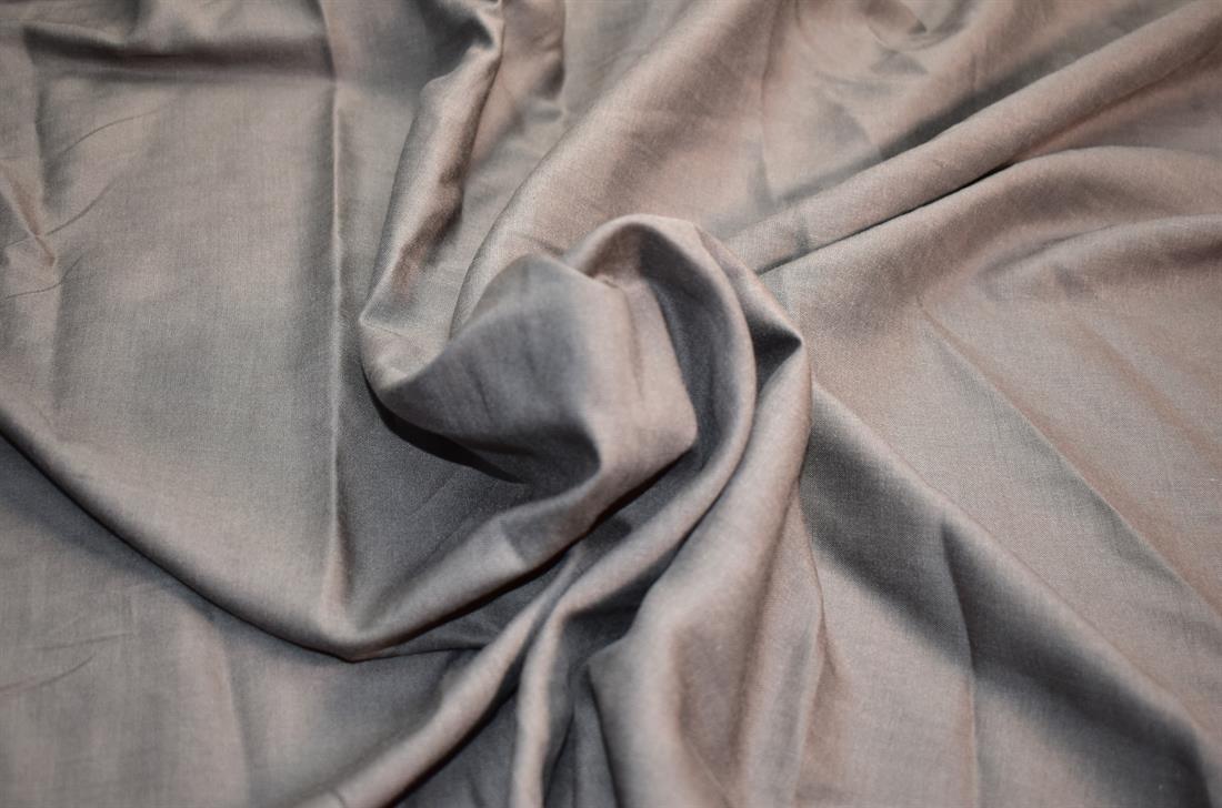 Beige Plain Polyester Fabric
