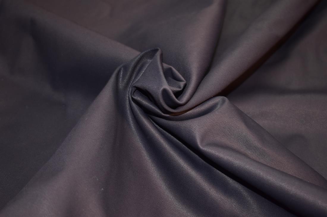 Navy Plain Polyester Fabric