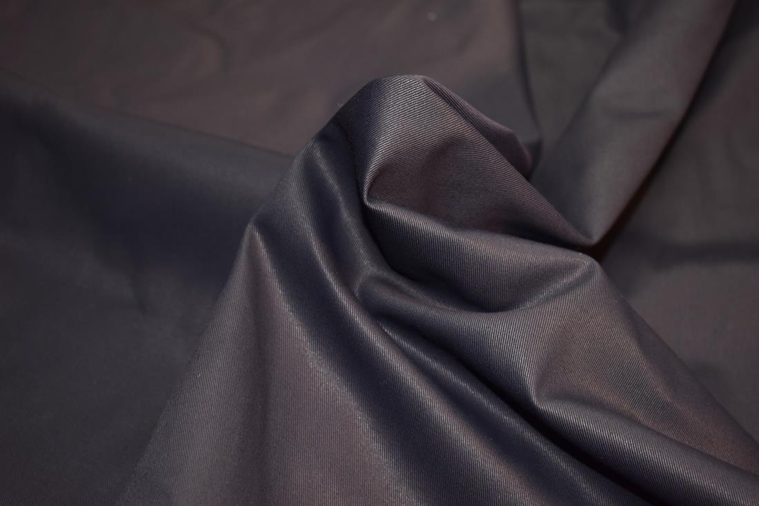 Navy Plain Polyester Fabric