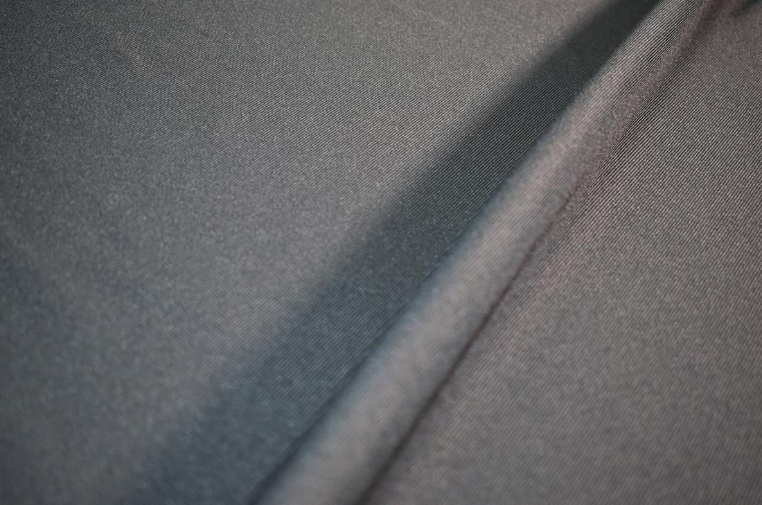 Black Plain Polyester Fabric