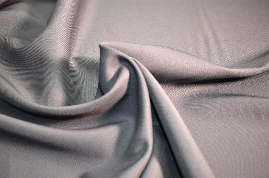 Grey Plain Polyester Fabric