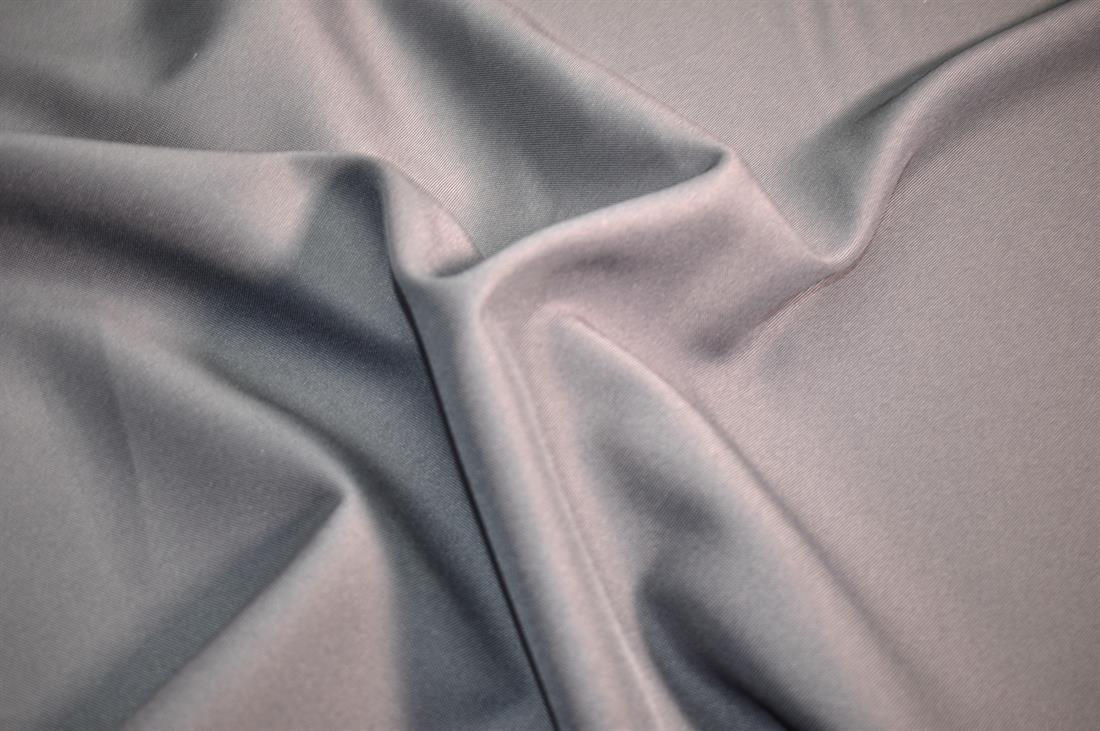 Grey Plain Polyester Fabric