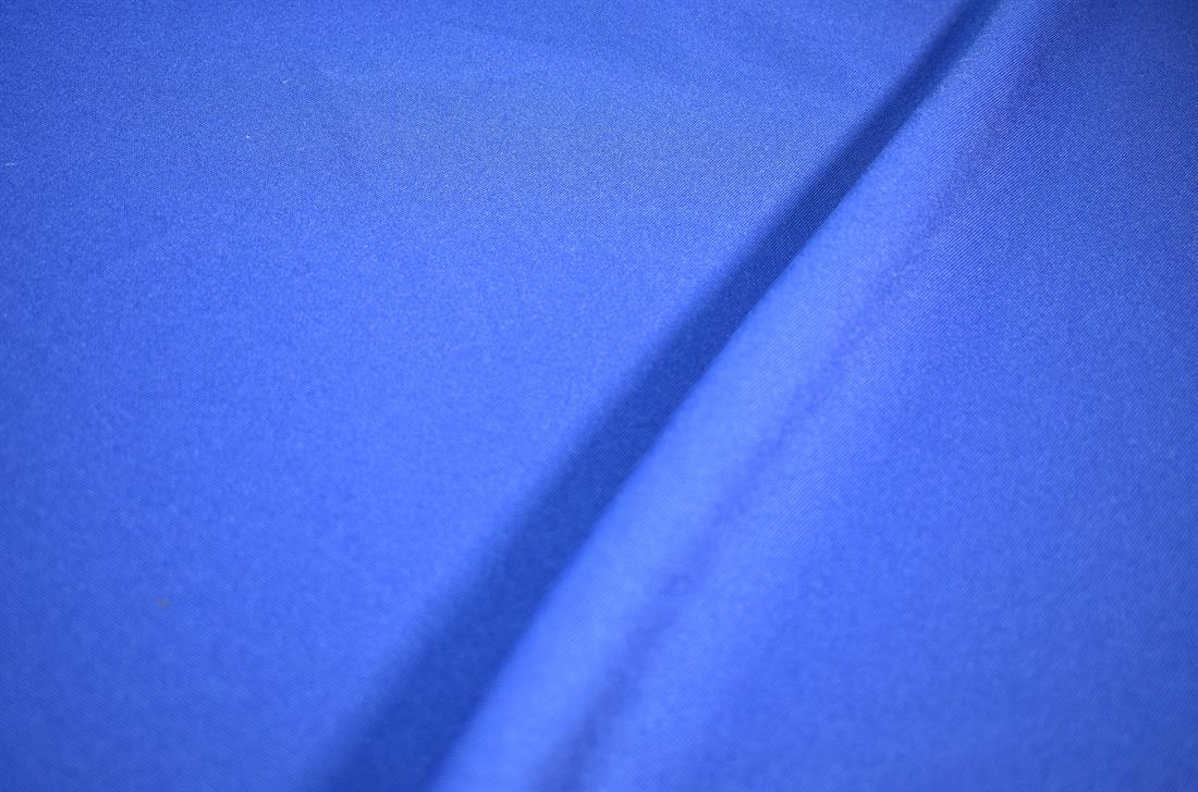 Royal Blue Royal Plain Polyester Fabric