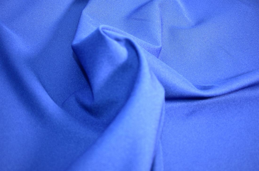 Royal Blue Royal Plain Polyester Fabric